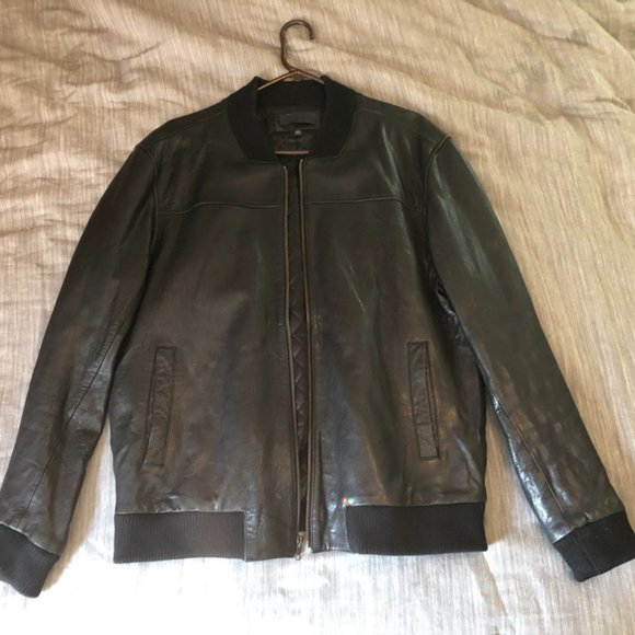 Zachary Prell Men's Black Lambskin Leather Jacket - Picture 2 of 15